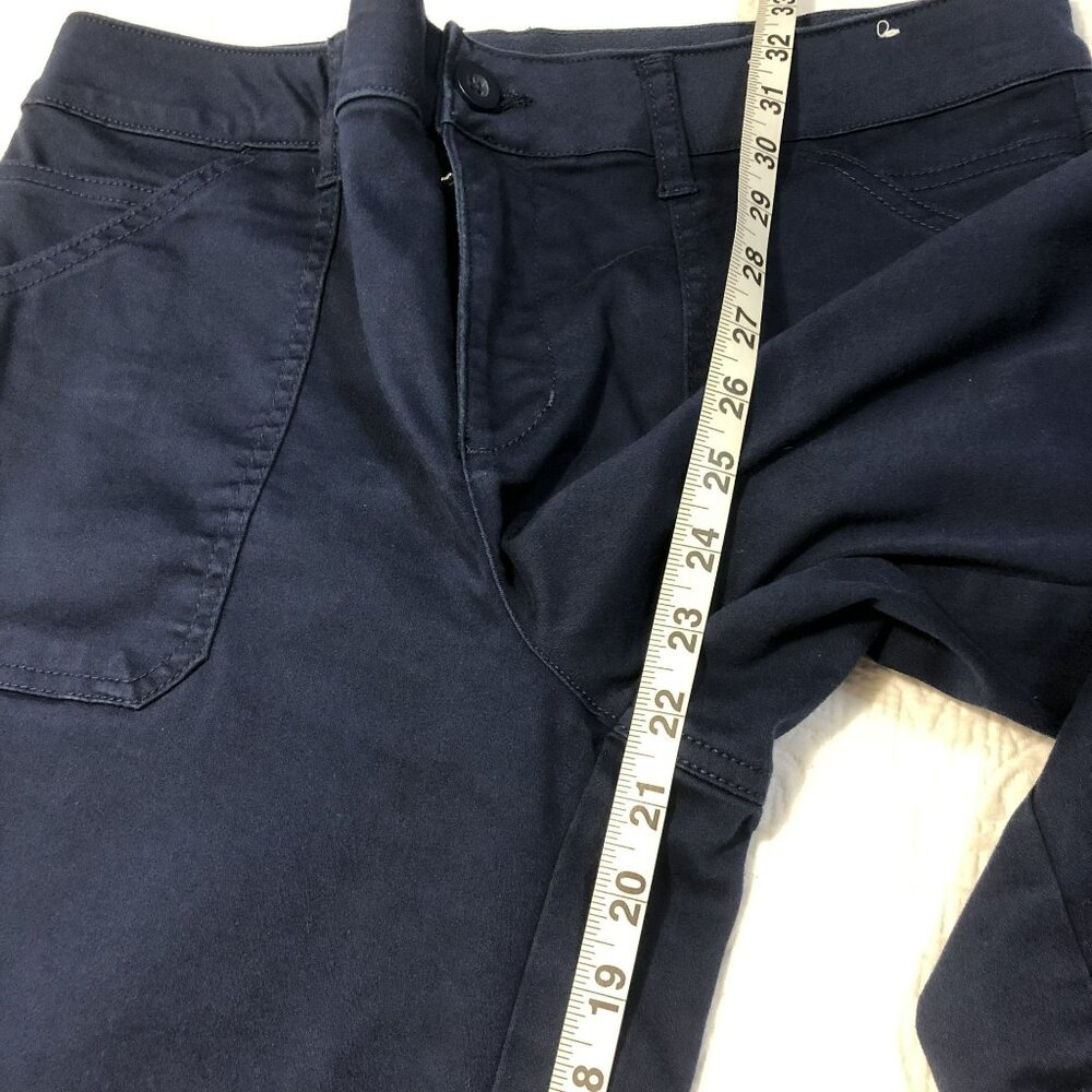 Khakis & Company Capri Pants Womens Navy Blue Size 8 Stretch - Picture 11 of 12